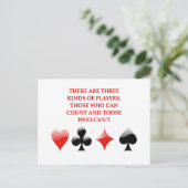 Spielerwitz Postkarte (Stehend Vorderseite)