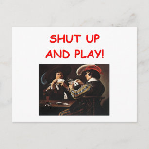 Spielerwitz Postkarte