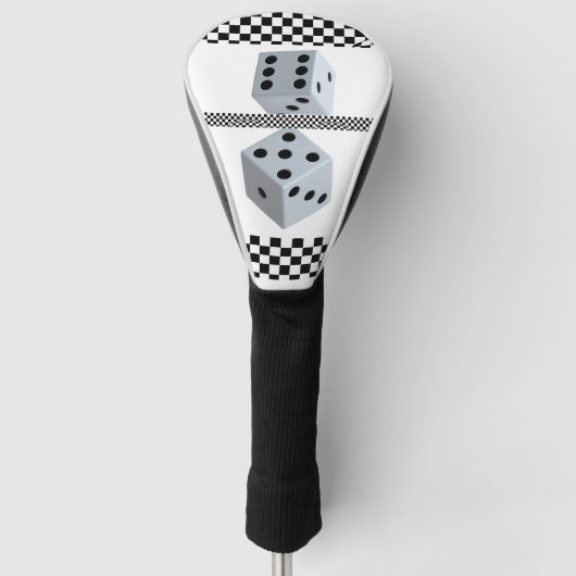 Spielerwürfel Golf Headcover (Vorderseite)
