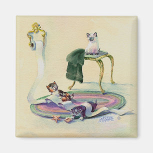 SPIELFÄLTIGE KITTEN VON SHARON SHARPE MAGNET