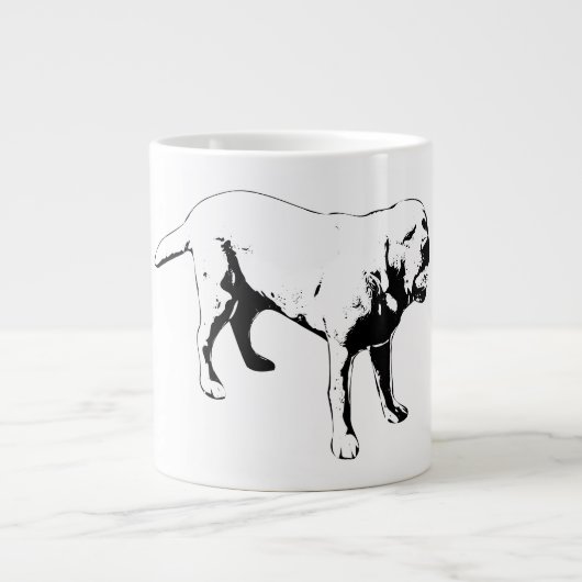 Spielfeld auf Jumbo-Tasse (Vorderseite)