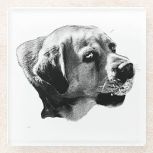 Spielfeld - Tischakzent Glasuntersetzer