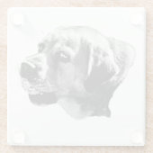 Spielfeld - Tischakzent Glasuntersetzer (Rückseite)