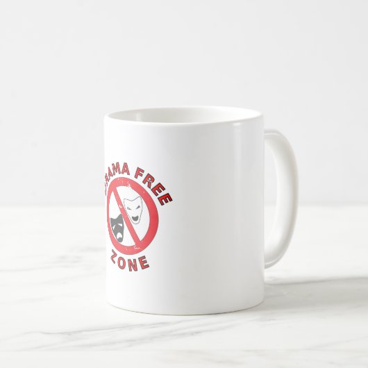 Spielfreie Zone Kaffeetasse (VorderseiteRechts)