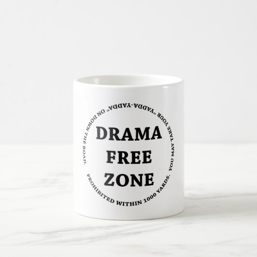 Spielfreie Zone Kaffeetasse (Mittel)