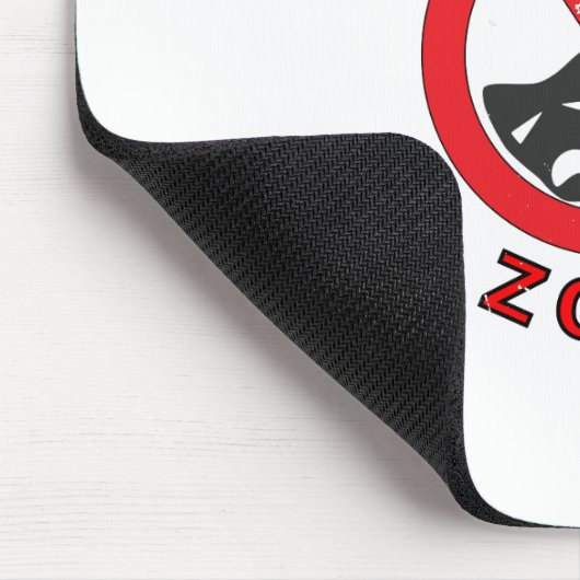Spielfreie Zone Mousepad (Ecke)