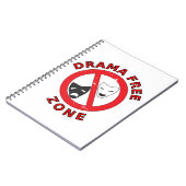 Spielfreie Zone Notizblock (Linke Seite)