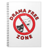 Spielfreie Zone Notizblock (Vorderseite)