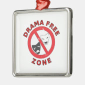 Spielfreie Zone Ornament Aus Metall (Links)