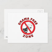 Spielfreie Zone Postkarte (Vorne/Hinten)