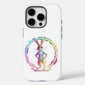 Spielful Bunny Bliss Case-Mate iPhone Hülle (Rückseite)
