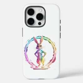 Spielful Bunny Bliss iPhone 16 Pro Hülle