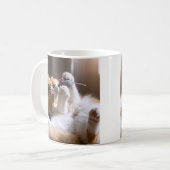 Spielful Kitten Mouse Kaffeetasse (Vorderseite Links)