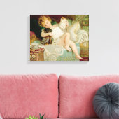 Spielgefährten, aus dem Jahr 1903 Leinwanddruck (Insitu (Wohnzimmer))