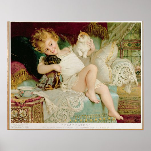 Spielgefährten, aus dem Jahr 1903 Poster (Vorne)