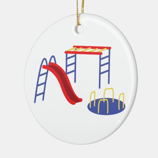 Spielgeräte Keramik Ornament (Links)