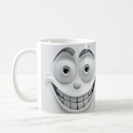 Spielgesicht mit Sarkastischer Miene 3D-Tassendesi Kaffeetasse
