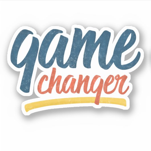 Spielhanger Retro gestört Aufkleber (Vorderseite)