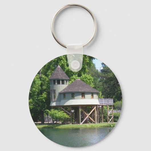 Spielhaus Schlüsselanhänger (Vorderseite)