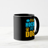 Spielhockey-Begleiter-Hunde Tasse (VorderseiteRechts)