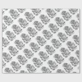 Spielkarte-Bedienstete Geschenkpapier (Flach)