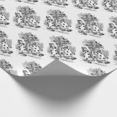 Spielkarte-Bedienstete Geschenkpapier (Ecke)