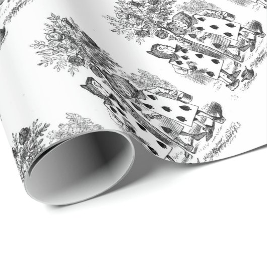 Spielkarte-Bedienstete Geschenkpapier (Rolleneckpunkt)