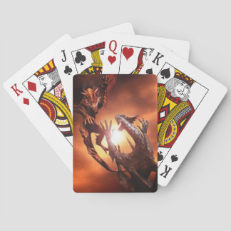 Spielkarte des Drachen