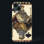 Spielkarte des Königs der Spades durch das Vision  Case-Mate iPhone Hülle<br><div class="desc">Trump Ihre Freunde mit diesem großartigen Bild des Königs der Spades durch Vision Studio. Er schneidet eine eher königliche Figur,  hält einen kleinen Zepter und hat seinen Mund geöffnet,  um ein königliches Dekret zu erlassen. Platzieren Sie dieses Kartengemälde heute an Ihrer Wand!</div>