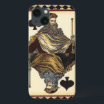 Spielkarte des Königs der Spades durch das Vision  Case-Mate iPhone Hülle<br><div class="desc">Trump Ihre Freunde mit diesem großartigen Bild des Königs der Spades durch Vision Studio. Er schneidet eine eher königliche Figur,  hält einen kleinen Zepter und hat seinen Mund geöffnet,  um ein königliches Dekret zu erlassen. Platzieren Sie dieses Kartengemälde heute an Ihrer Wand!</div>