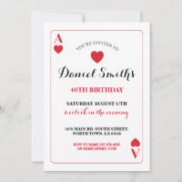 Spielkarte Geburtstag Ace Vegas laden jedes Alter 