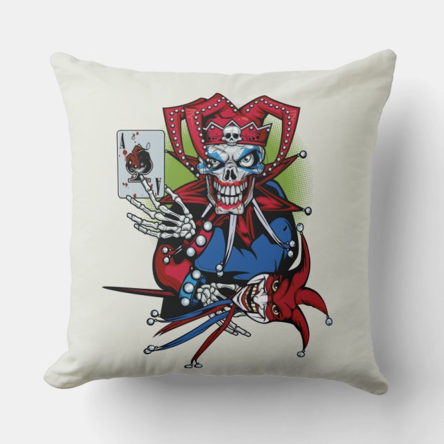 Spielkarte, Joker Kissen (Vorderseite)