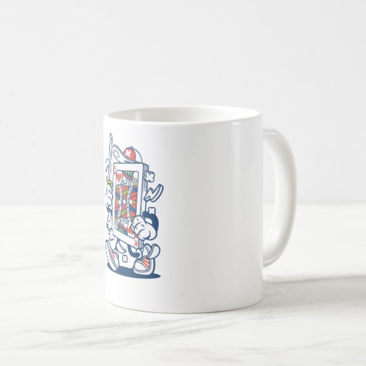 Spielkarte Kaffeetasse (VorderseiteRechts)
