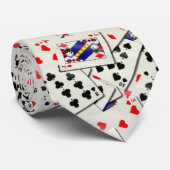 Spielkarte-Krawatte Krawatte (Gerollt)