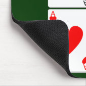 Spielkarte Mousepad (Ecke)