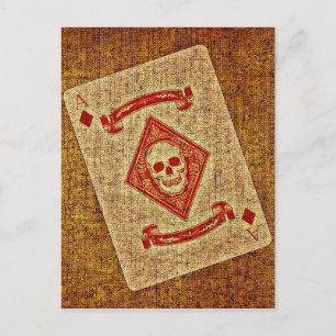 Spielkarte Postkarte