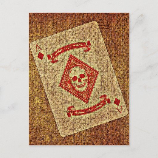 Spielkarte Postkarte (Vorderseite)