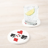 SPIELKARTE-REIHEN-GESCHENKE SANDSTEIN UNTERSETZER (Seite)