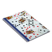 Spielkarte-Spiele Notizblock (Rechte Seite)