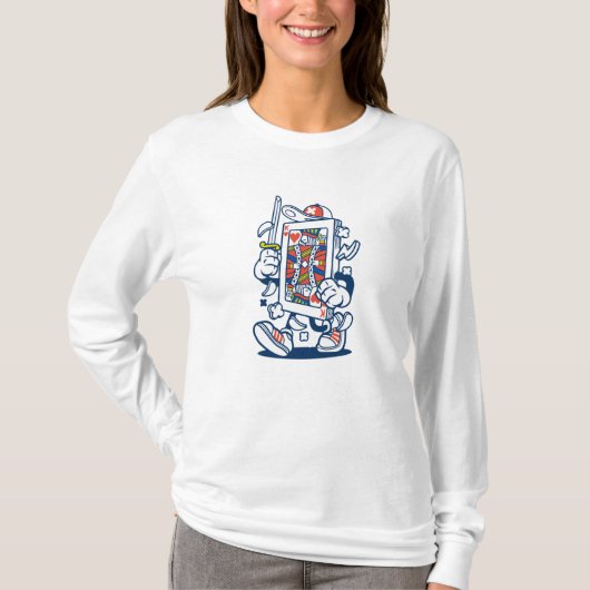Spielkarte T-Shirt (Vorderseite)
