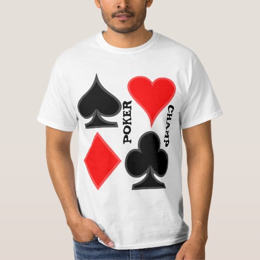 Spielkarte-T - Shirts (Vorderseite)