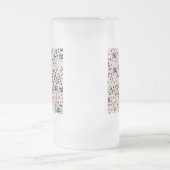 Spielkarte-Tasse Mattglas Bierglas (Mittel)