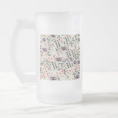Spielkarte-Tasse Mattglas Bierglas (Links)