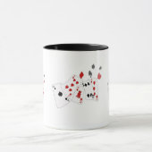 Spielkarten 1-Mug Tasse (Zentrum)