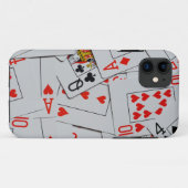 Spielkarten auf dem Deck, Case-Mate iPhone Hülle (Rückseite (Horizontal))