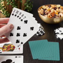 Spielkarten auf einer Oberfläche aufgefächert