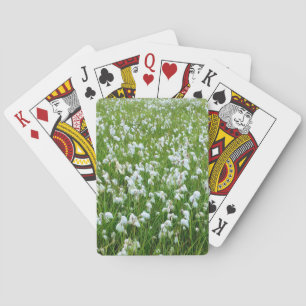 Spielkarten aus Baumwollgras