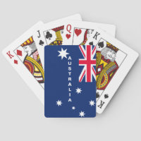 Spielkarten Australien-Flagge