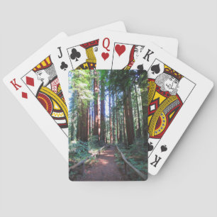 Spielkarten - California Redwood Trail