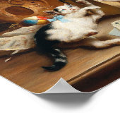 Spielkarten | Carl Reichert Poster (Ecke)